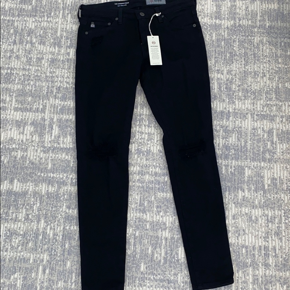 AG Black Jeans- “The Legging Ankle”